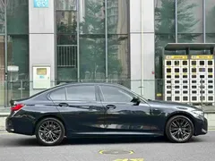 2023 BMW 3 Series 325Li M Sport Dark Night Package, чёрный — фото 4