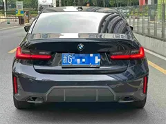 2023 BMW 3 Series 325Li M Sport Dark Night Package, чёрный — фото 5