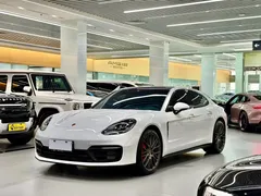 2023 Porsche Panamera 2.9T Platinum Edition, белый — фото 1