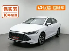 2024 BYD Qin PLUS Honor DM-i PHEV 55km Leading, белый — фото 1
