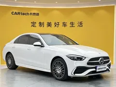 2023 Mercedes-Benz C-Class C 260 L Sport, белый — фото 2