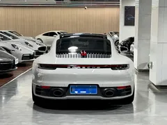 2020 Porsche 911 Carrera 3.0T, белый — фото 3