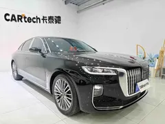 2022 Hongqi H9 2.0T Smart Connect Qichang, чёрный — фото 3