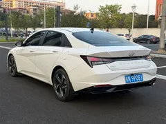 2023 Hyundai Elantra 1.5L CVT GLX Elite, белый — фото 3