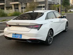 2023 Hyundai Elantra 1.5L CVT GLX Elite, белый — фото 5