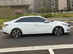 2023 Hyundai Elantra 1.5L CVT GLX Elite, белый — фото 6