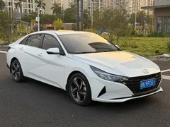 2023 Hyundai Elantra 1.5L CVT GLX Elite, белый — фото 7