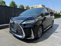 2020 Lexus LM 300h 4, чёрный — фото 1