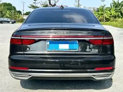 2021 Audi A8L 50 TFSI quattro Comfort, чёрный — фото 5
