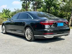 2021 Audi A8L 50 TFSI quattro Comfort, чёрный — фото 6