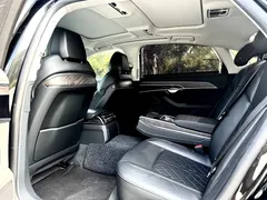 2021 Audi A8L 50 TFSI quattro Comfort, чёрный — фото 19