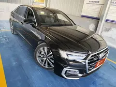 2023 Audi A6L 55 TFSI quattro Premium Sport, чёрный — фото 3