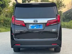 2021 Toyota Alphard Hybrid 2.5L Luxury, чёрный — фото 5