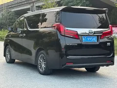 2021 Toyota Alphard Hybrid 2.5L Luxury, чёрный — фото 6