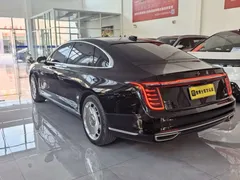 2022 Hongqi H9 2.0T, чёрный — фото 9