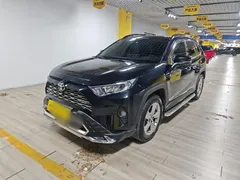 2021 Toyota RAV4 2.0L CVT 4WD Fashion, чёрный — фото 1