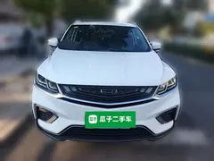 2021 Geely Coolray 1.4T DCT Diamond, белый — фото 2
