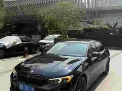2023 BMW 3 Series 325Li M Sport Dark Night Package, чёрный — фото 2