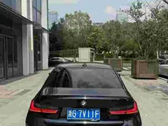 2023 BMW 3 Series 325Li M Sport Dark Night Package, чёрный — фото 4