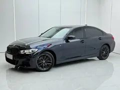 2022 BMW 3 Series 325Li M Sport Dark Package, чёрный — фото 1