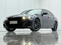 2022 BMW 3 Series 325Li M Sport Dark Package, чёрный — фото 2