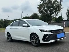 2022 Geely Emgrand L 1.4T CVT Ultimate, белый — фото 3