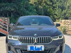 2021 BMW 6 Series GT 630i M Sport Grand Tourer, чёрный — фото 3