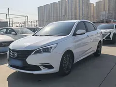 2021 Changan Eado DT 1.6L AT Luxury, белый — фото 2