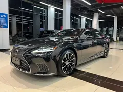 2021 Lexus LS 500h Executive, чёрный — фото 1