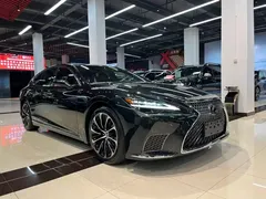 2021 Lexus LS 500h Executive, чёрный — фото 2