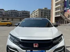 2021 Honda Civic Hatchback 220TURBO CVT, белый — фото 2