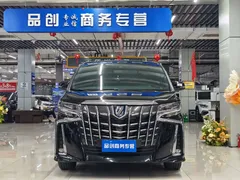 2021 Toyota Alphard Hybrid 2.5L Premium, чёрный — фото 2