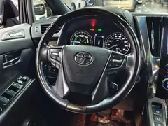 2021 Toyota Alphard Hybrid 2.5L Premium, чёрный — фото 10