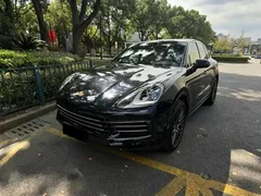 2021 Porsche Cayenne 3.0T, чёрный — фото 1