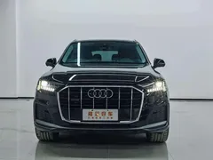 2023 Audi Q7 45 TFSI quattro S line Sport, чёрный — фото 2