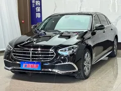 2022 Mercedes-Benz E-Class E 300 L Sport Luxury, чёрный — фото 1