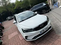 2021 Geely Emgrand UP 1.5L CVT Luxury, белый — фото 2