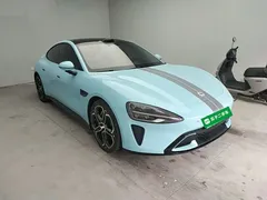 2024 Xiaomi SU7 4WD Long Range Advanced ADAS Max, синий — фото 4