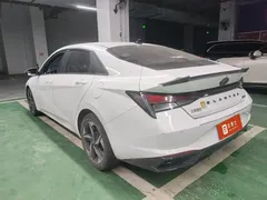 2021 Hyundai Elantra 1.5L CVT GLX Elite, белый — фото 3