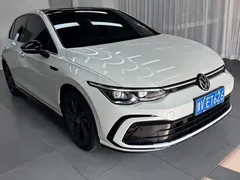 2023 Volkswagen Golf 280TSI DSG R-Line Lite, белый — фото 3