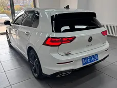 2023 Volkswagen Golf 280TSI DSG R-Line Lite, белый — фото 4