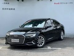 2023 Audi A6L 40 TFSI Luxury Elegant, чёрный — фото 1