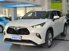 2022 Toyota Highlander 2.5L Hybrid 4WD Ultimate 7-seat, белый — фото 1
