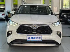2022 Toyota Highlander 2.5L Hybrid 4WD Ultimate 7-seat, белый — фото 2