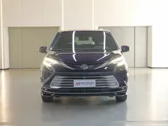 2021 Toyota Sienna 2.5L Hybrid Platinum, синий — фото 2