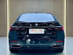 2021 BMW 7 Series 740Li Leading M Sport Package, чёрный — фото 4