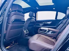 2021 BMW 7 Series 740Li Leading M Sport Package, чёрный — фото 7