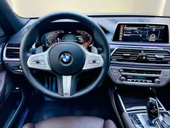 2021 BMW 7 Series 740Li Leading M Sport Package, чёрный — фото 10