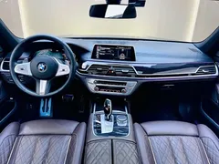 2021 BMW 7 Series 740Li Leading M Sport Package, чёрный — фото 11