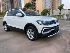 2022 Volkswagen T-Cross 1.5L AT Fashion, белый — фото 3